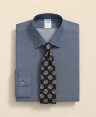 Stretch Supima® Cotton Non-Iron Dobby Ainsley Collar Dress Shirt