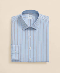 Stretch Supima® Cotton Non-Iron Pinpoint Oxford Ainsley Collar Dress Shirt