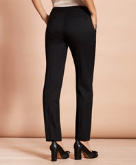 Stretch-Wool Tapered Trousers