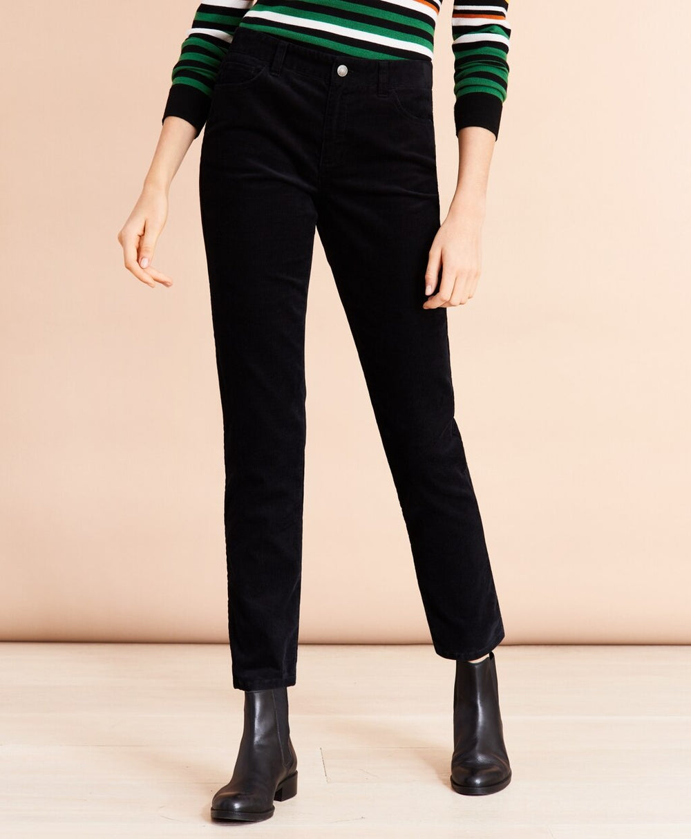 Stretch Corduroy Five-Pocket Pants
