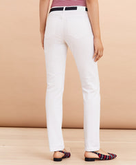 Stretch Denim Five-Pocket Pants