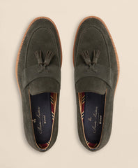 Suede Tassel Loafers