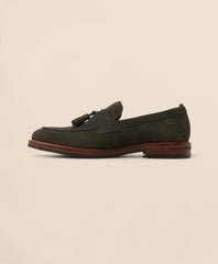 Suede Tassel Loafers