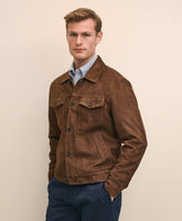 Suede Trucker Jacket
