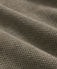 Supima® Cotton Pique Johnny Collar Sweater