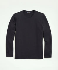 Supima® Cotton Long-Sleeve Logo T-Shirt
