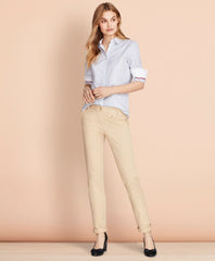 Nine-to-Nine Dobby Stripe Stretch Cotton Shirt