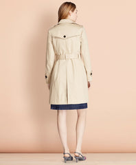 Cotton Twill Trench Coat