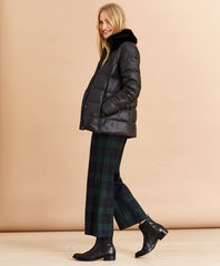 Faux-Fur-Trim Down Parka