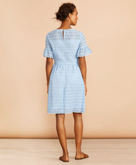 Cotton Eyelet Dress