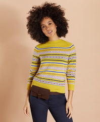 Merino Wool Fair Isle Sweater