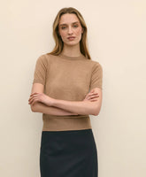 Ultimate Merino Wool Short-Sleeve Sweater Shell