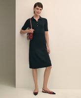 Viscose Polo Knit Dress