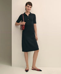 Viscose Polo Knit Dress