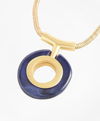 Gold-Plated Pendant Necklace