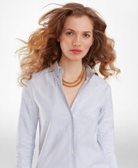 Gold-Plated Two-Strand Curb Chain Necklace