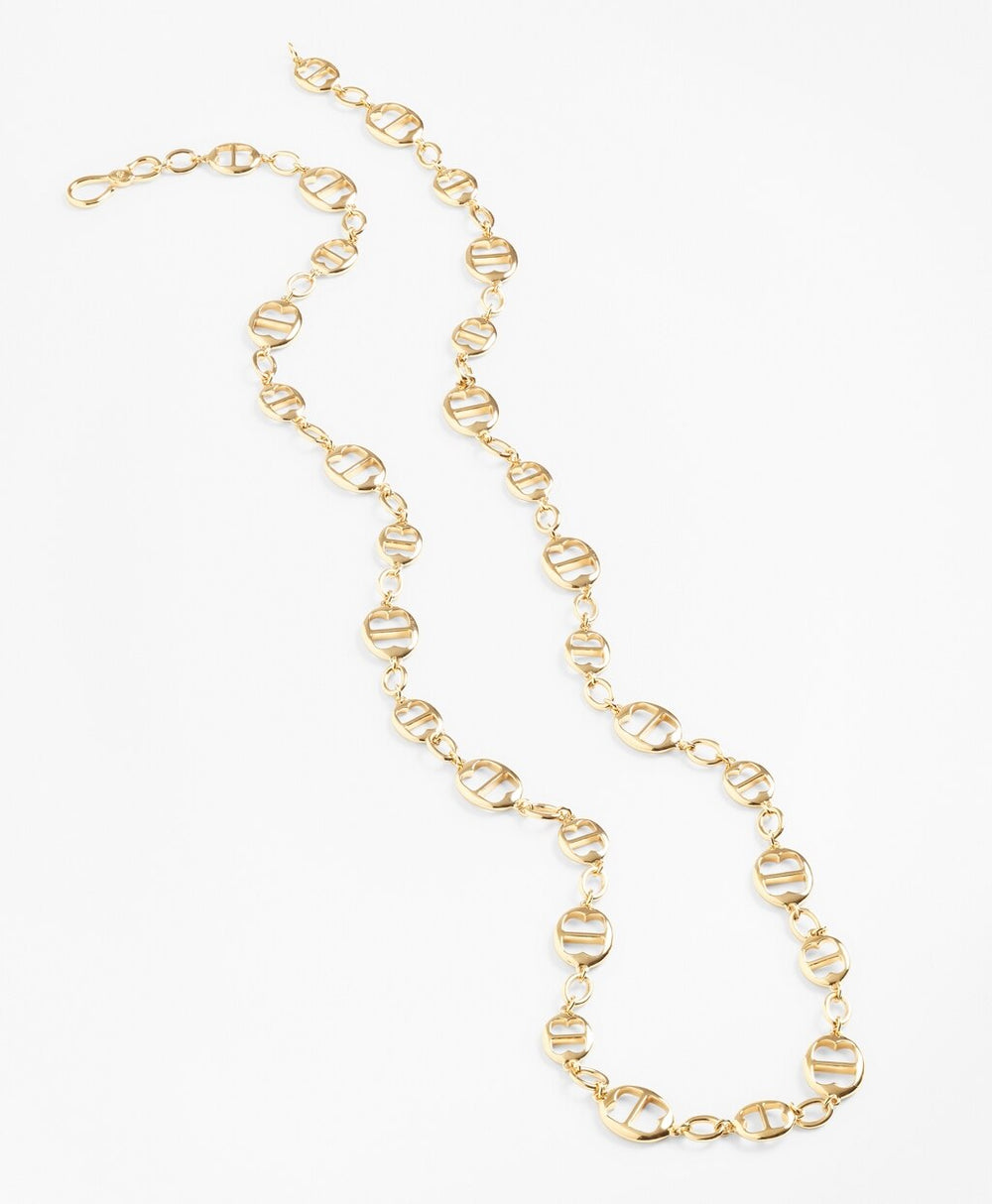 Gold-Plated BB-Link Chain Necklace