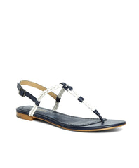 Braided Calfskin Sandals