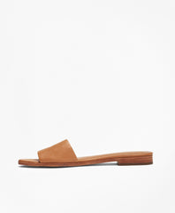 Leather Slide Sandals
