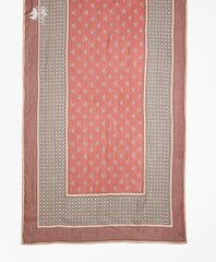 Foulard Silk Chiffon Oblong Scarf