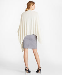 Lightweight Silk-Blend Ruana