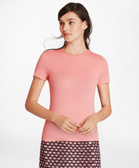 Cashmere Short-Sleeve T-Shirt