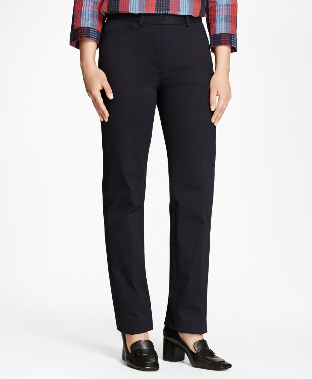 Stretch Cotton Twill Pants