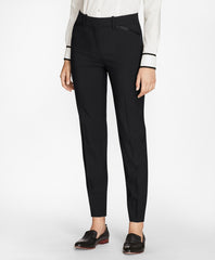 Slim-Fit Stretch-Wool Crepe Tuxedo Pants