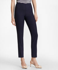 Pinstripe BrooksCool® Merino Wool Ankle Pants