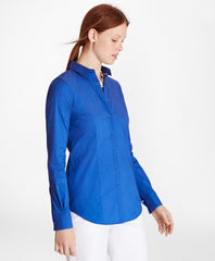 Tailored-Fit Stretch-Cotton Shirt