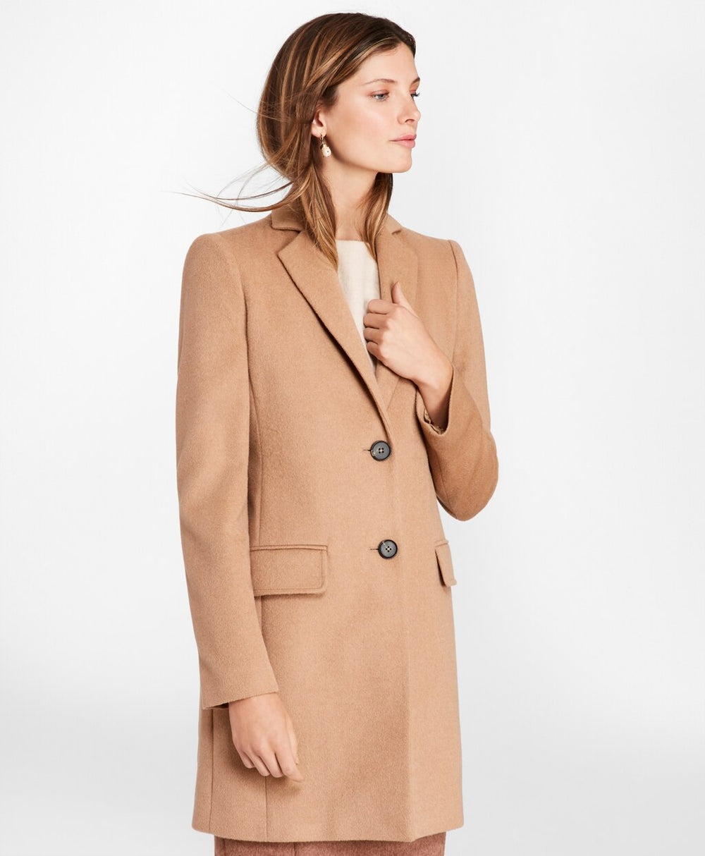 Camel Hair Car Coat
