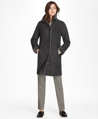 Shearling Cocoon Coat