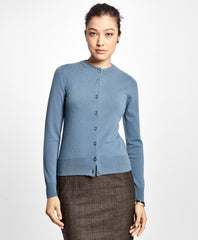 Long-Sleeve Cashmere Cardigan