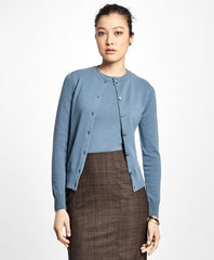 Long-Sleeve Cashmere Cardigan