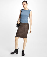 Sleeveless Cashmere Shell