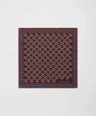 Paisley Silk Pocket Square