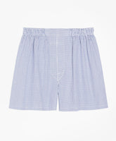 Cotton Broadcloth Small Check Boxers