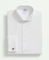 Dress Shirt Stretch Supima® Cotton Broadcloth Londoner Collar