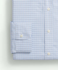 Check Dress Shirt Brooks Brothers Explorer Collection Non-Iron Twill Ainsley Collar
