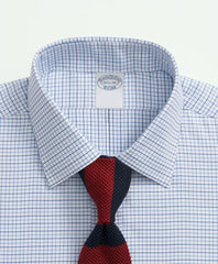 Check Dress Shirt Brooks Brothers Explorer Collection Non-Iron Twill Ainsley Collar