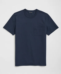 Pique T-Shirt in Garment-Washed Supima® Cotton
