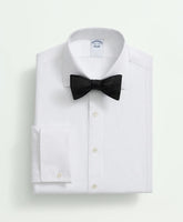 Supima® Cotton Poplin English Collar Pique Bib Tuxedo Shirt