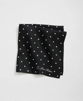 Small Dot Silk Pocket Square