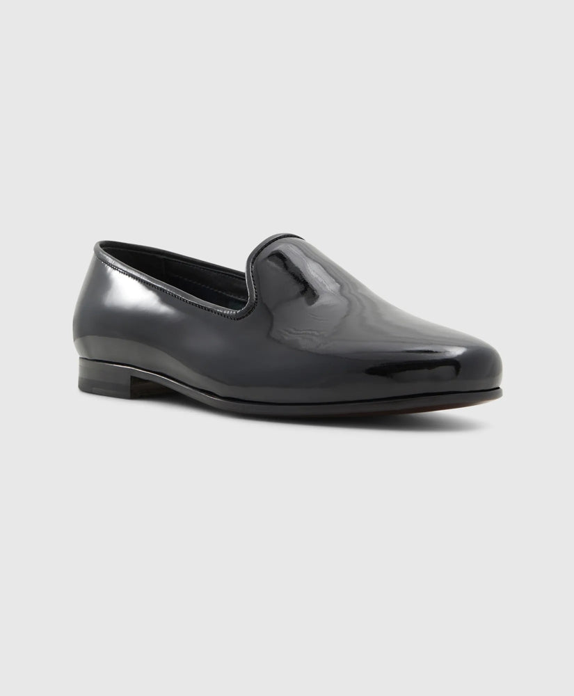 Patent Leather Slip-On Dress Loafers