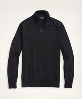Big & Tall Supima® Cotton Quarter-Zip Sweater