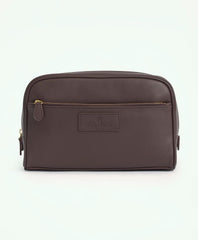 Large Leather Dopp Kit