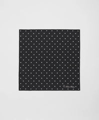 Small Dot Silk Pocket Square