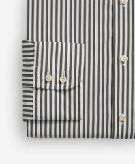 Brooks Brothers X Thomas Mason® Cotton English Collar Striped Dress Shirt