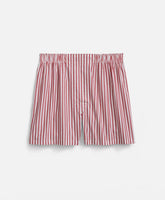Cotton Broadcloth Butcher-Stripe Boxers