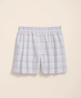 Cotton Broadcloth Tattersall Boxers